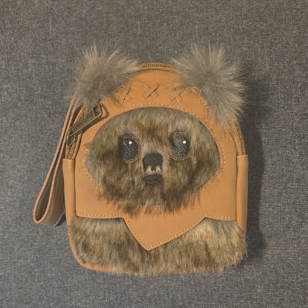 Star Wars Ewok Loungefly Wristlet With Belt Attachment